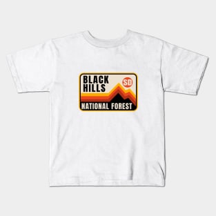 Black Hills National Forest South Dakota SD Kids T-Shirt